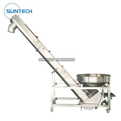 Porthwr Sgriw Dur Di-staen wedi'i Oleddu Gyda Hopper